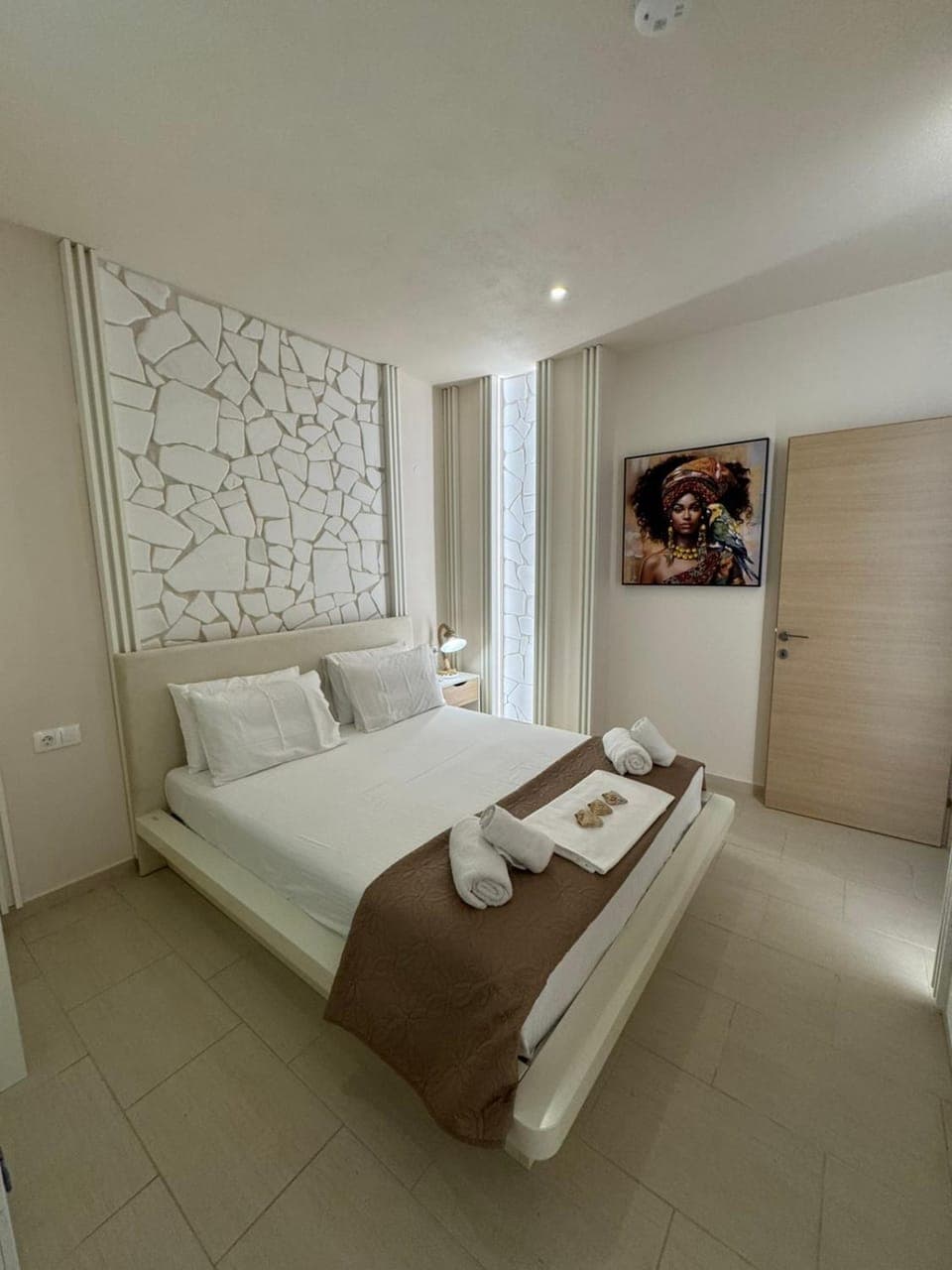 Bedroom, Garden view, air conditioner