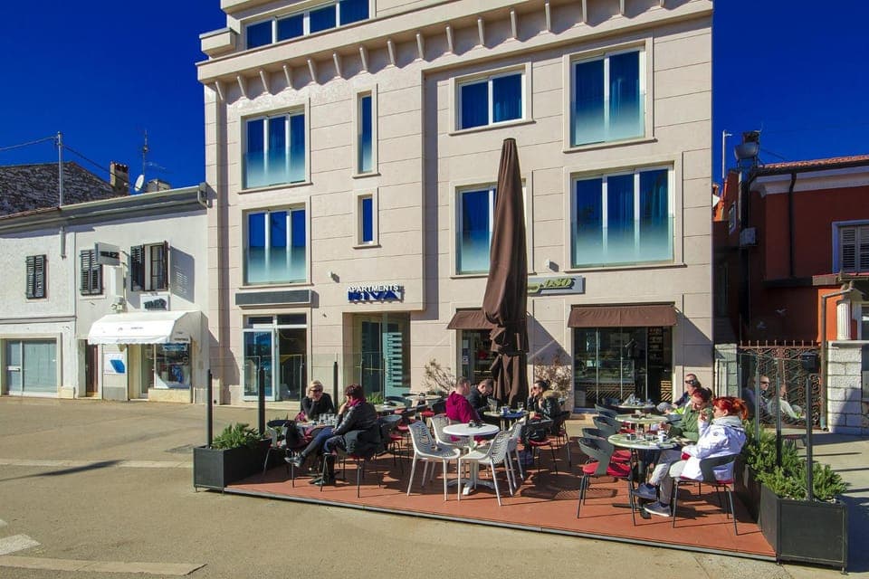 Property building, Patio, People, Neighbourhood