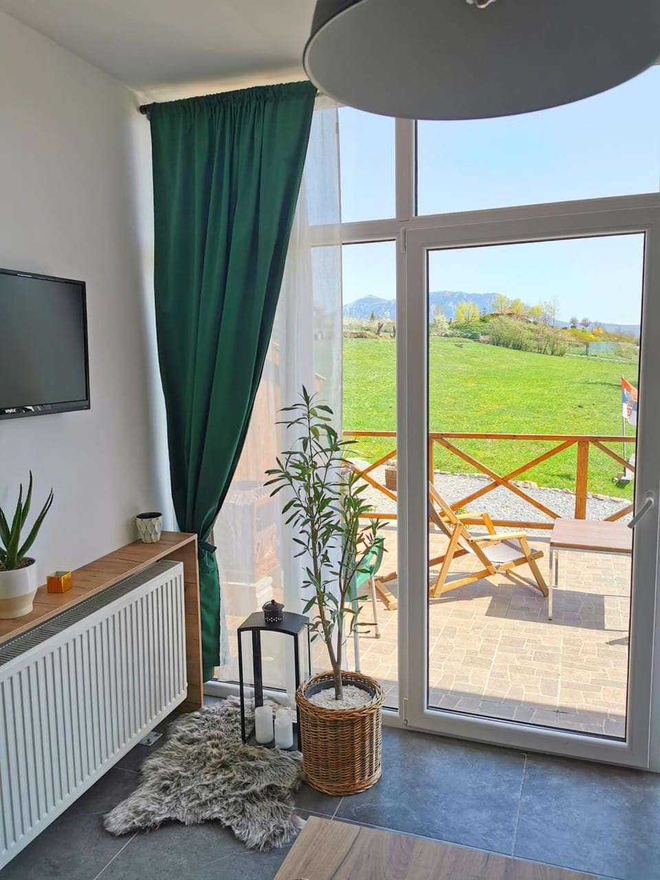Balcony/Terrace, Seating area, Garden view