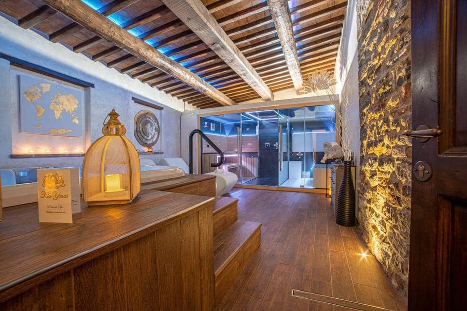 Sauna, Balcony/Terrace, Spa and wellness centre/facilities, Spa and wellness centre/facilities