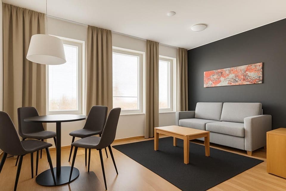 Living room, Dining area