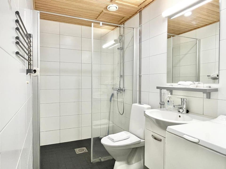 Shower, Toilet, Bathroom, bidet, towels
