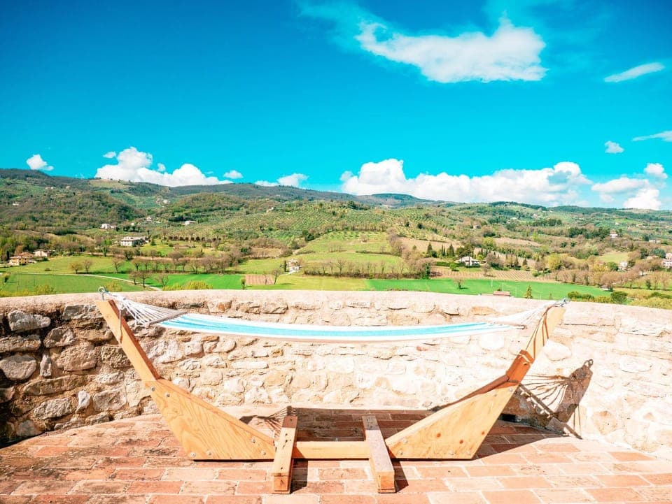 Spring, Natural landscape, Mountain view