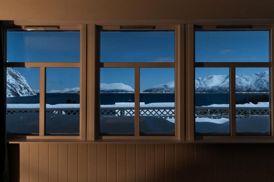 Natural landscape, Winter, Mountain view
