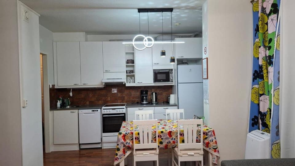 Siisti ja kodikas asunnon keskustassa+free parking Apartment in Finland