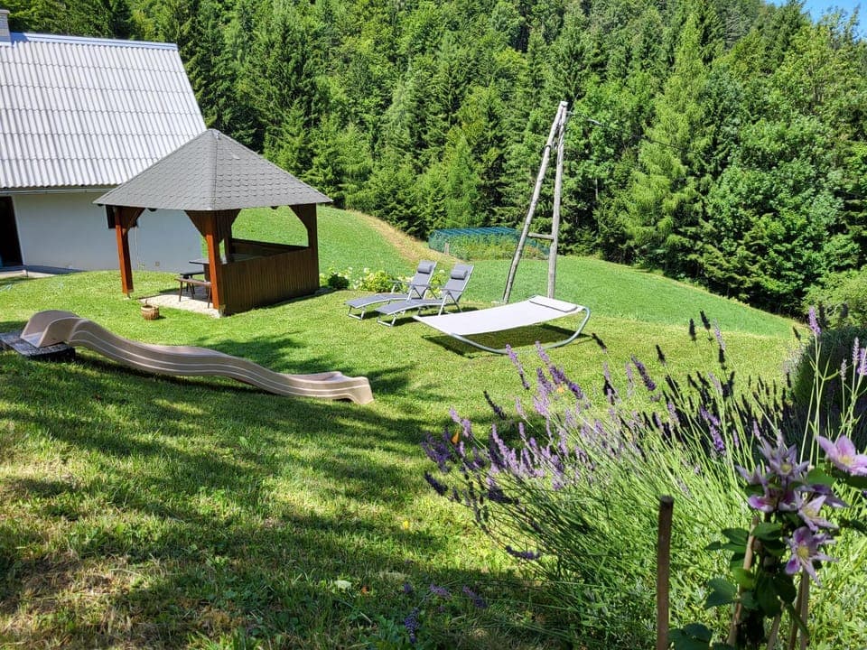 Patio, Day, Natural landscape, Activities, Children play ground, Garden, Balcony/Terrace, Garden view, sunbed