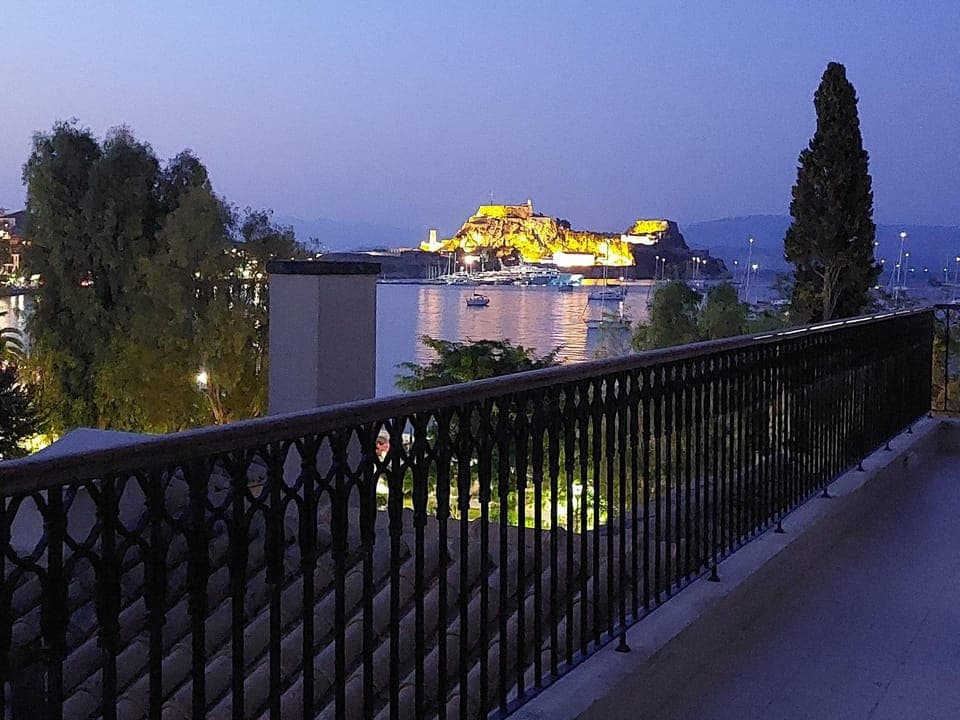 Night, Natural landscape, View (from property/room), Balcony/Terrace