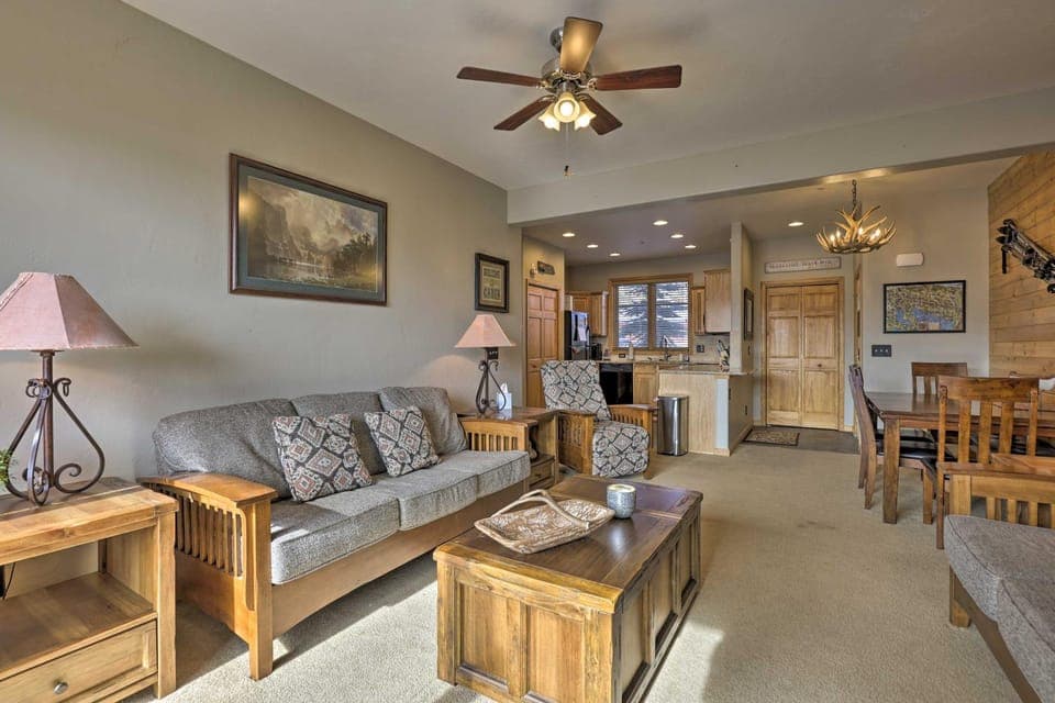 Mountainside Grand Lake Condo w/ Patio! House in Grand Lake