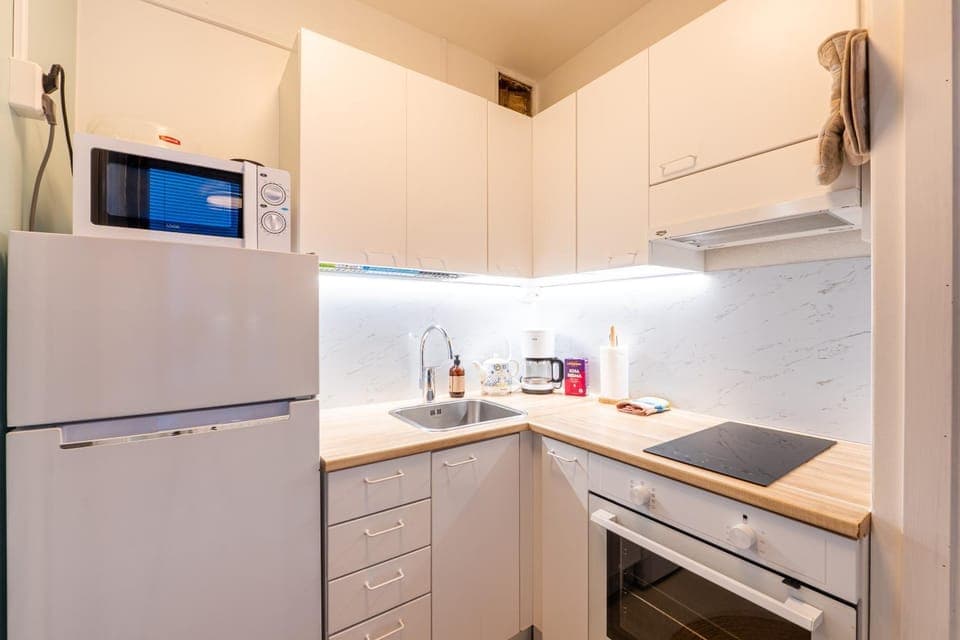 Studio in the city center FREE PRIVATE PARKING with heating plug Apartment in Kemi