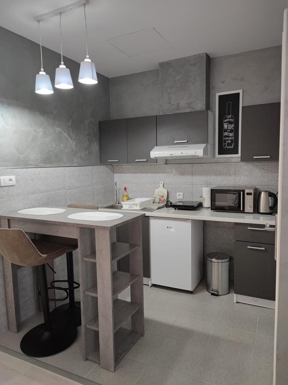 Coffee/tea facilities, Kitchen or kitchenette, dishwasher, minibar, toaster