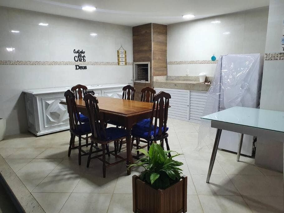BBQ facilities, Kitchen or kitchenette, Living room, Seating area, Dining area