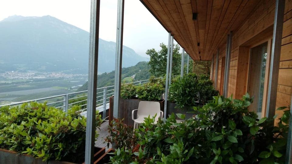 Day, Natural landscape, View (from property/room), Balcony/Terrace, Mountain view