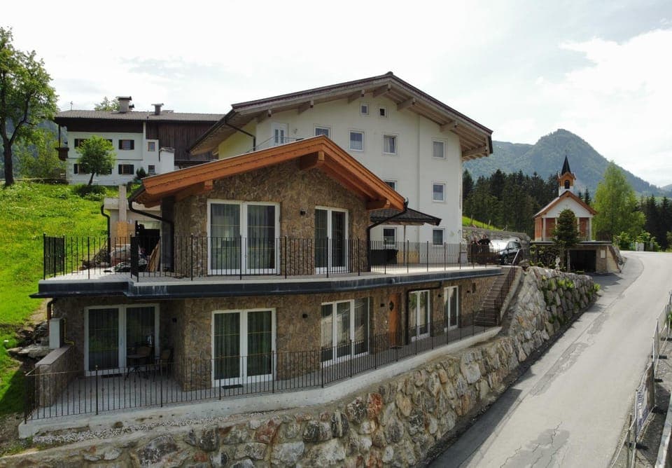 Property building, Natural landscape, Mountain view