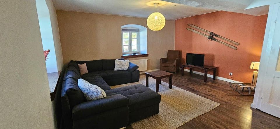 Property building, Nearby landmark, Spring, Winter, Summer, Fishing, Horse-riding, Minigolf, Skiing, TV and multimedia, Living room, Business facilities, Seating area, Tennis court, Windsurfing, Canoeing, Hiking, Cycling, Diving, Evening entertainment, Animals, Autumn, Pets, Guests, Sports, children, group of guests, Family, Family, Family, internet, internet, internet, washing machine