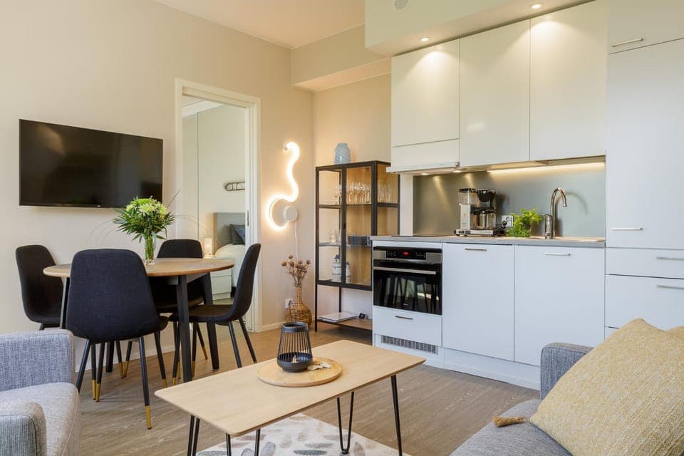 TV and multimedia, Kitchen or kitchenette, Photo of the whole room, Seating area, minibar, pet friendly, kitchen