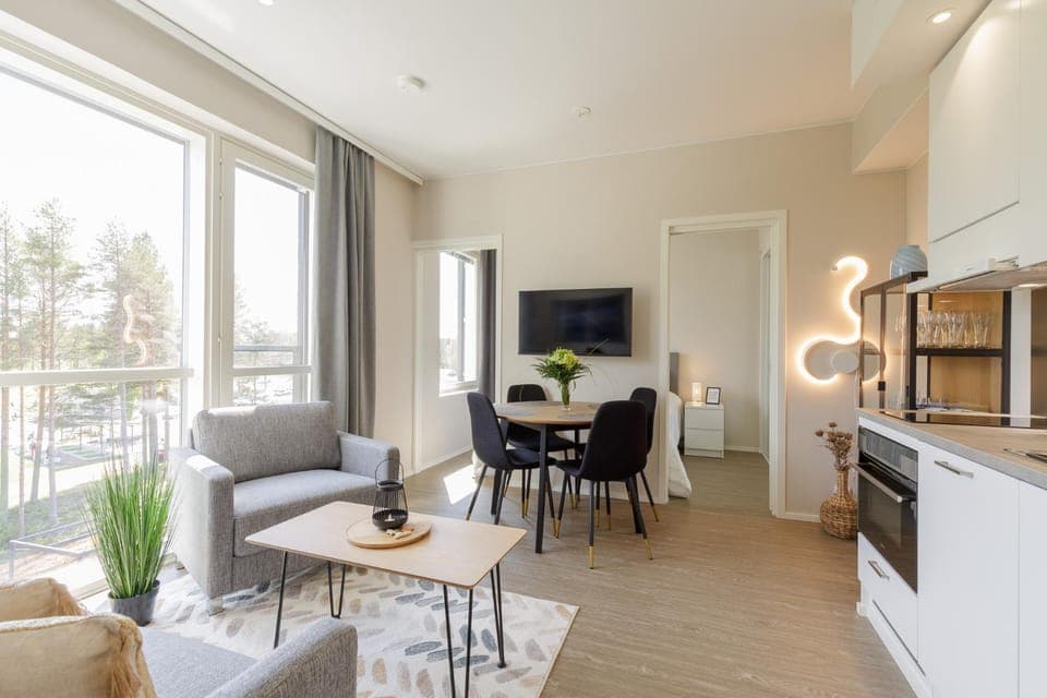 TV and multimedia, Living room, Photo of the whole room, Dining area, Bedroom, kitchen