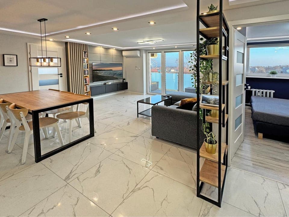 Living room, Seating area, Dining area