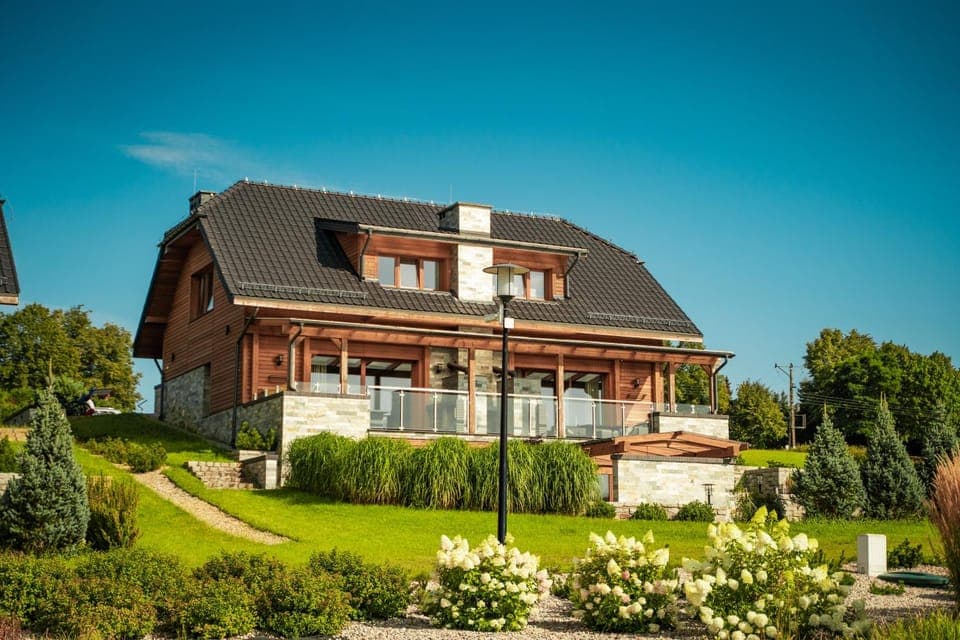 Property building, Garden, Garden view