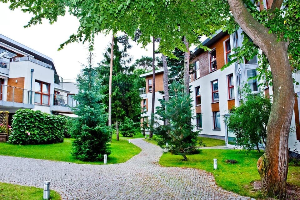 Property building, Garden