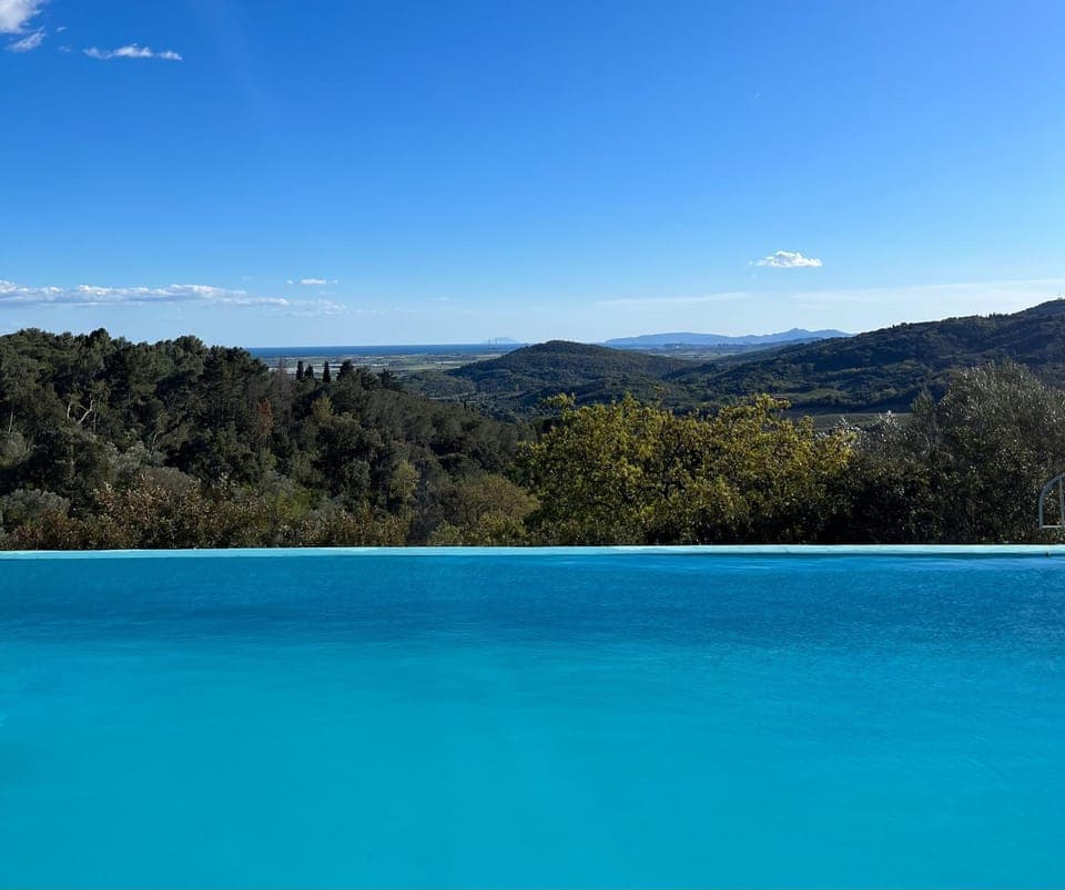 Pool view, Sea view, Swimming pool