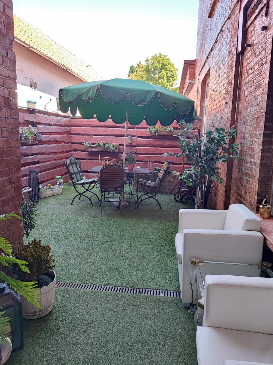 Patio, Garden, Garden view