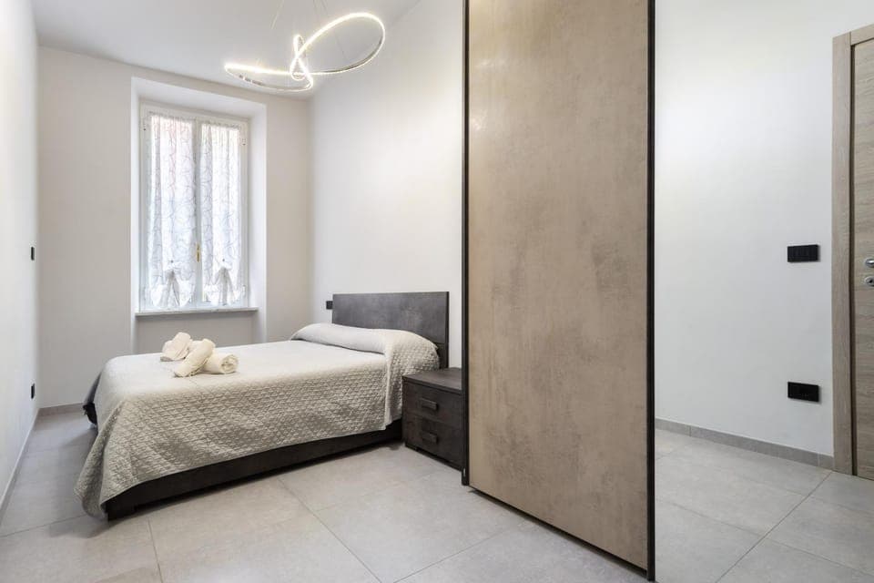 Bed, Photo of the whole room, Bedroom, wardrobe