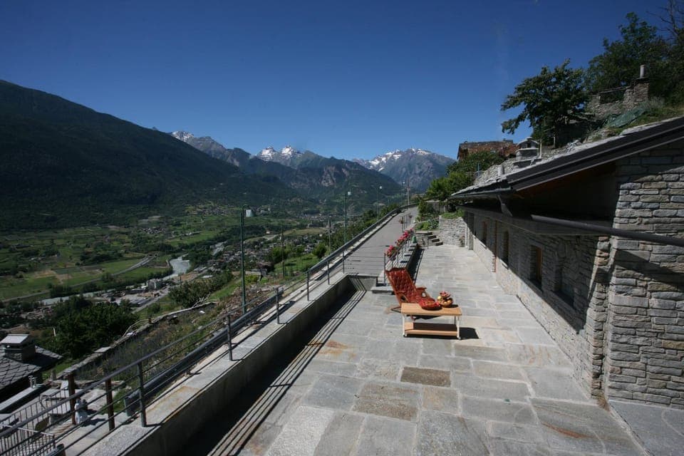 Balcony/Terrace, Mountain view