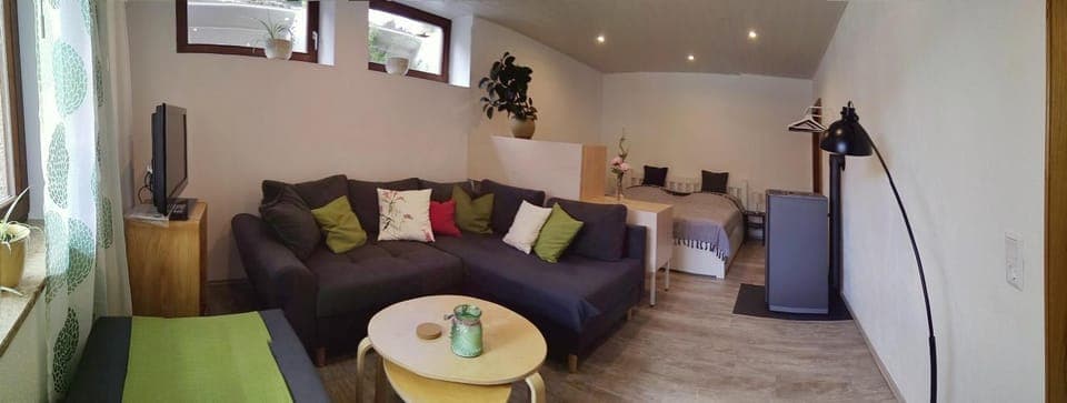 Living room, Bedroom