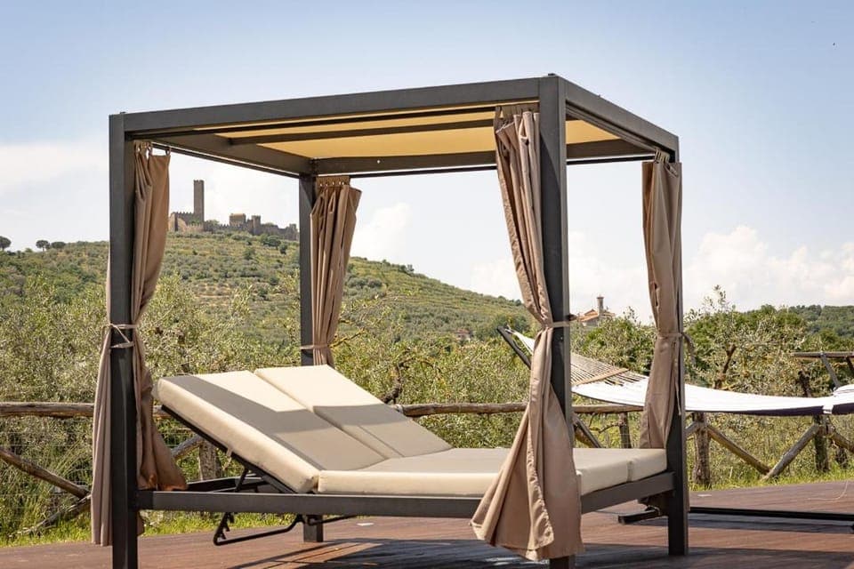 Patio, Day, Natural landscape, View (from property/room), sunbed