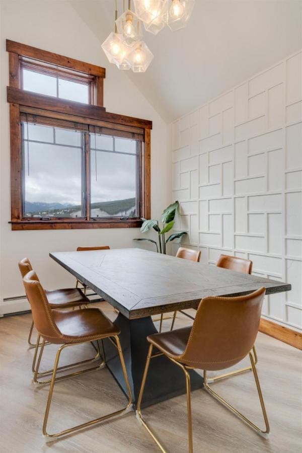 Dining area