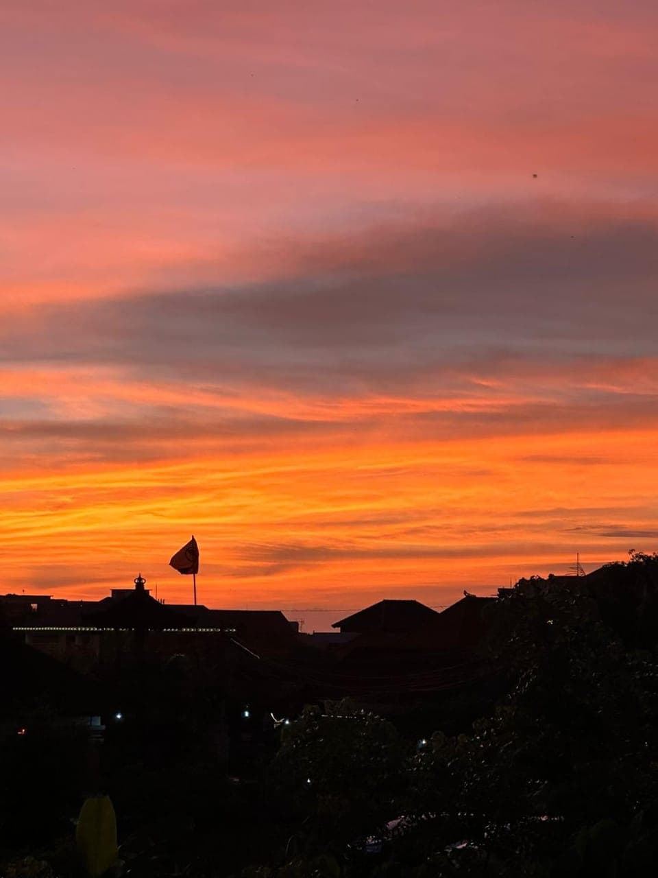 Natural landscape, Sunset