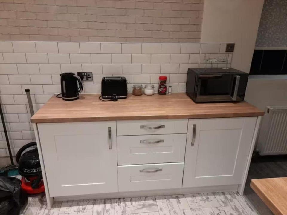 Coffee/tea facilities, Kitchen or kitchenette, toaster