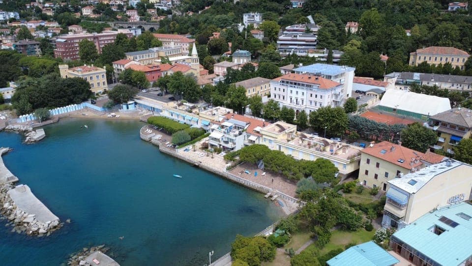 Property building, Neighbourhood, Natural landscape, Bird's eye view, Sea view