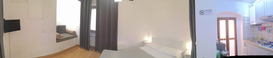 Bed, Coffee/tea facilities, Balcony/Terrace, Kitchen or kitchenette, Living room, Dining area, Bedroom