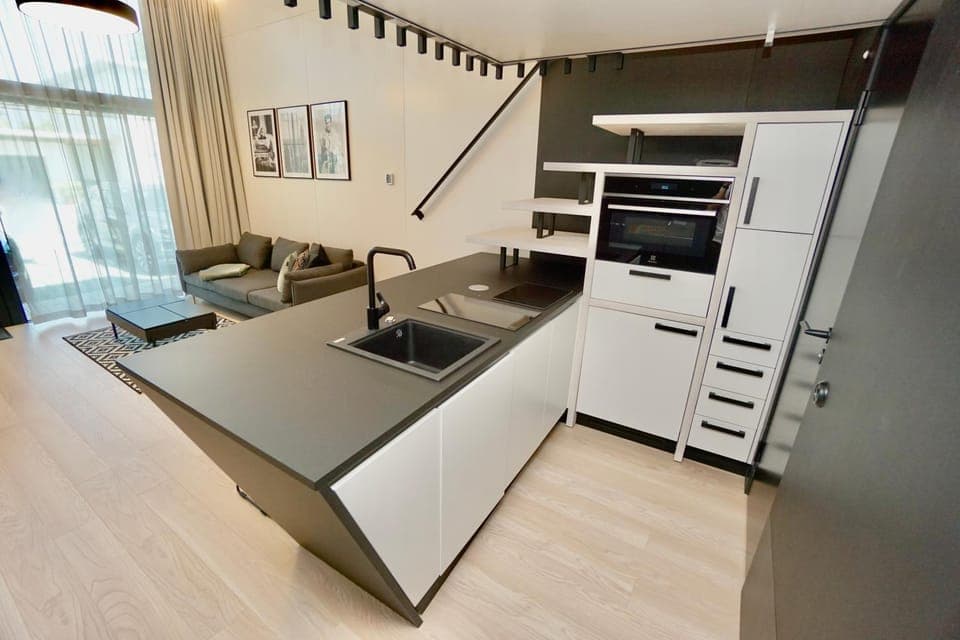 Living room, Dining area, kitchen