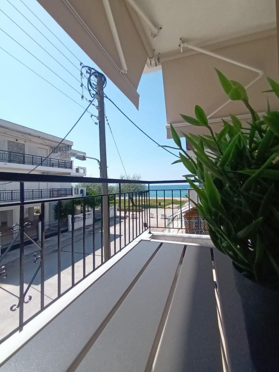 View (from property/room), Balcony/Terrace, Sea view