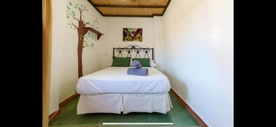 Property building, Living room, Bedroom