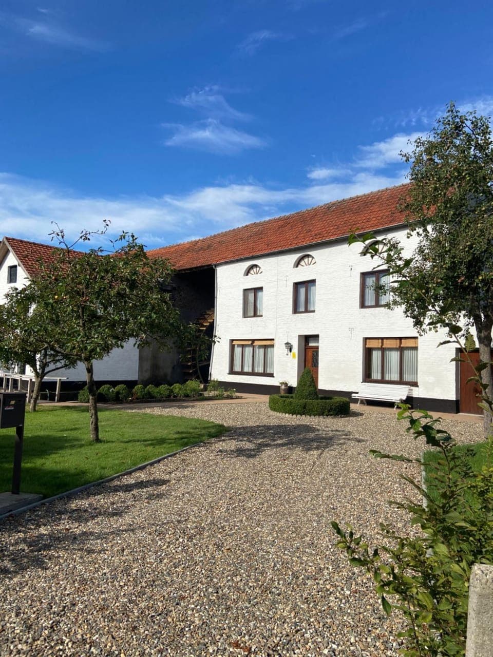 Property building, Garden view