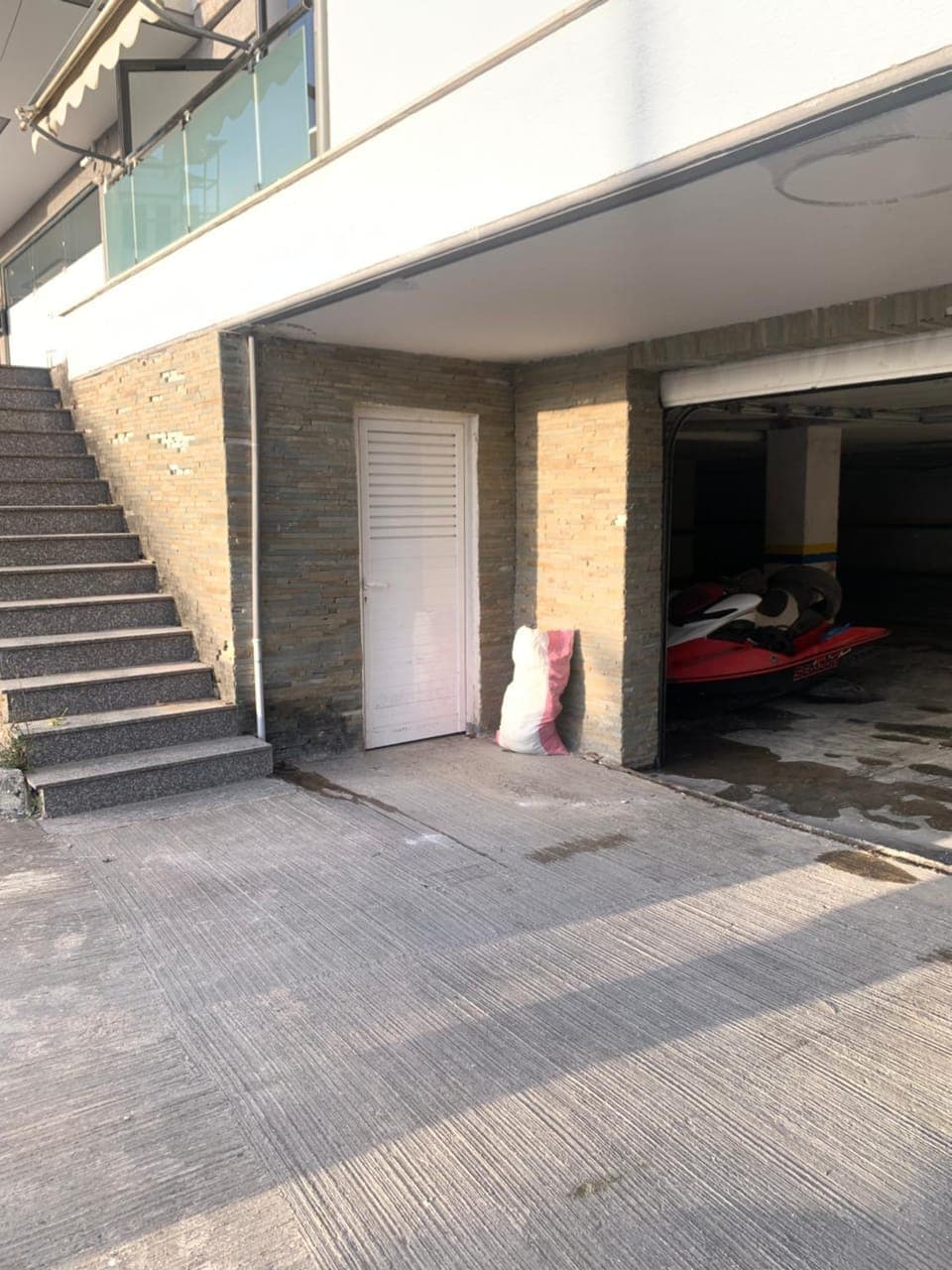 Property building, Facade/entrance, Day, Parking