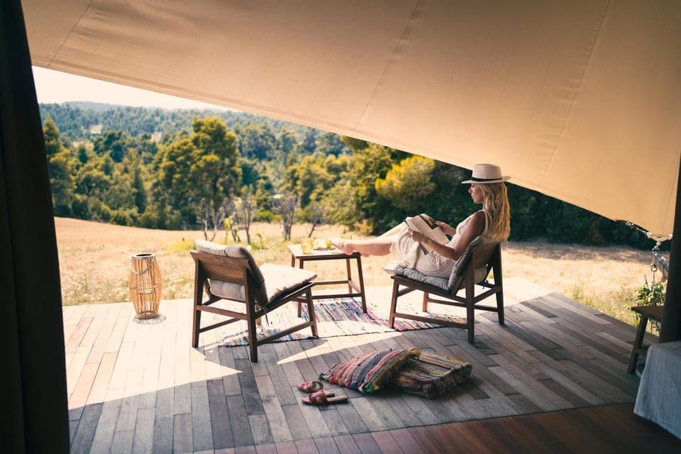 Balcony/Terrace, Garden view