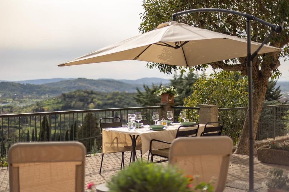 Natural landscape, View (from property/room), Balcony/Terrace, Dining area