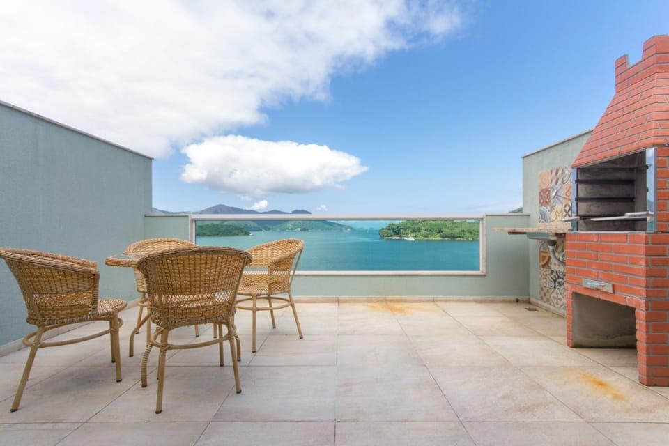 BBQ facilities, Balcony/Terrace, Sea view