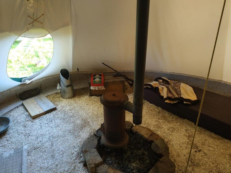 Living room, Bedroom, flat iron