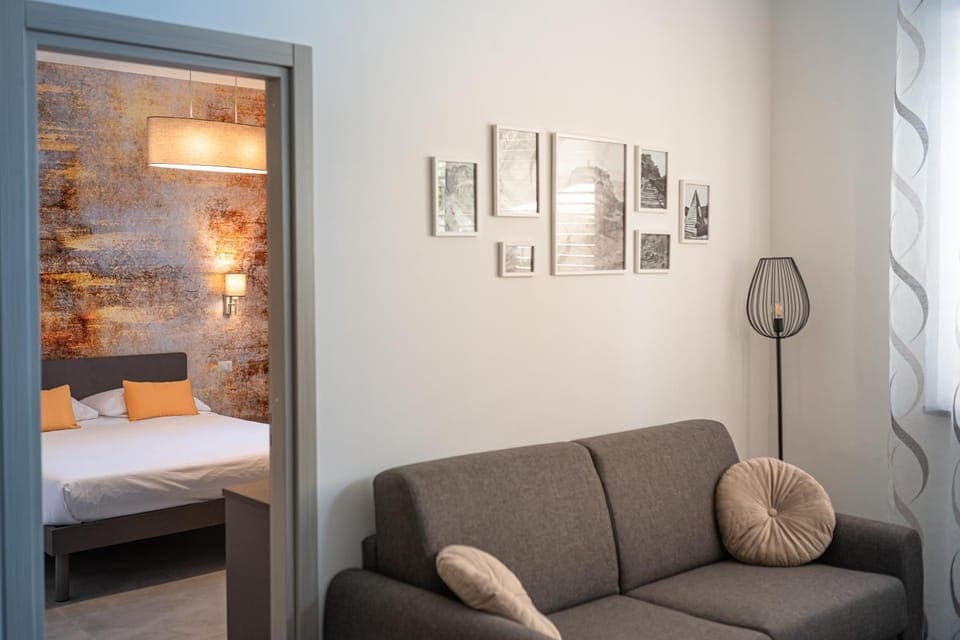 Living room, Bedroom