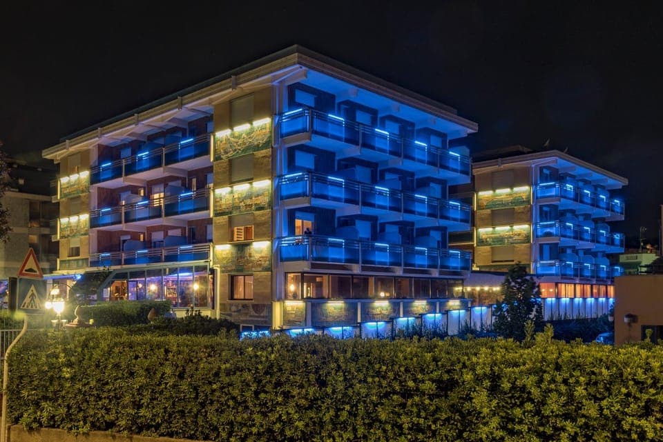 Property building, Night