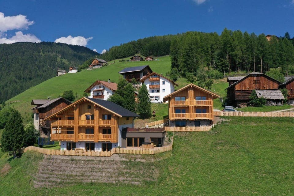 Property building, Natural landscape, Mountain view