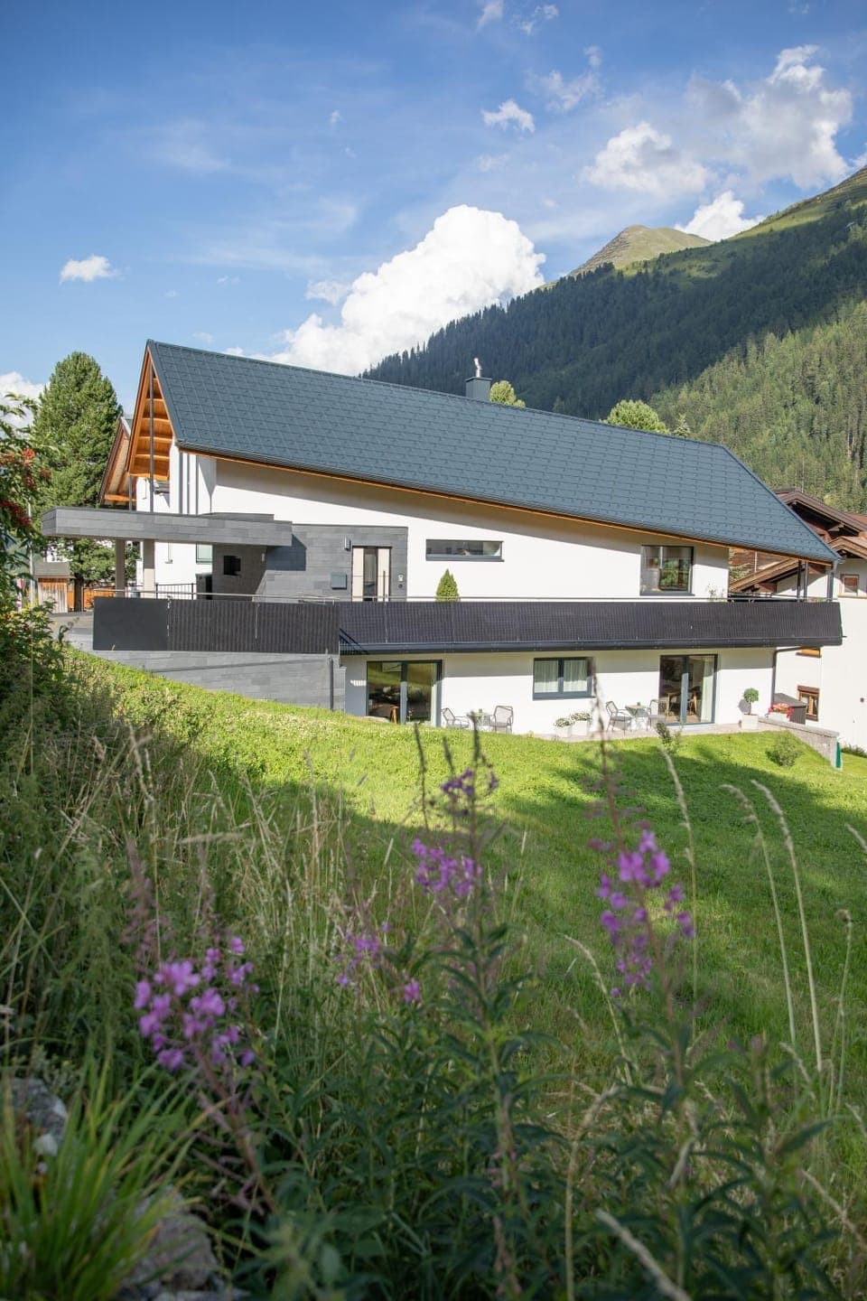Property building, Natural landscape, Mountain view