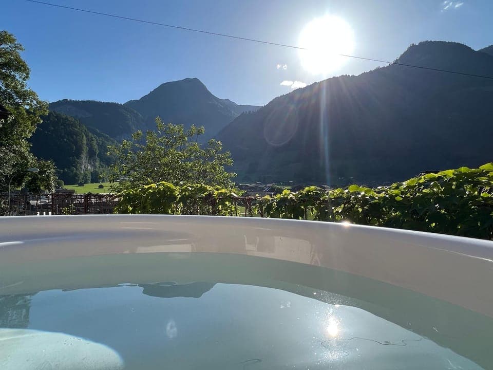 Day, Natural landscape, Hot Tub, Mountain view