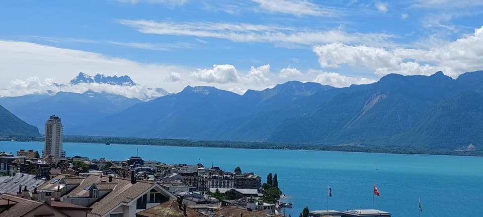 Lake view, Mountain view