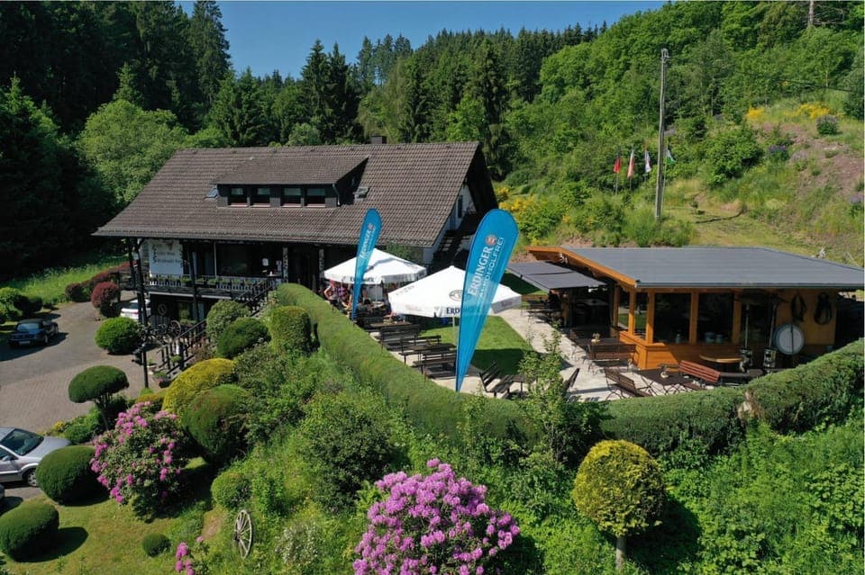 Property building, Day, Garden